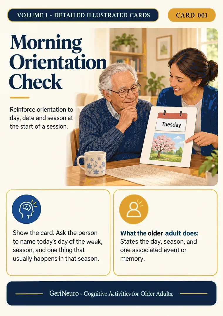 NeuroActiva — Ficha 001: Morning Orientation Check