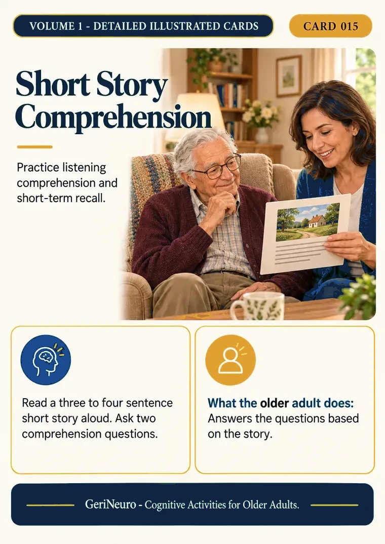 NeuroActiva — Ficha 015: Short Story Comprehension